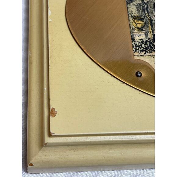 Vintage Palace Gardens Images Ivory Wooden Rectangular Framed Hanging - Picture 11 of 14